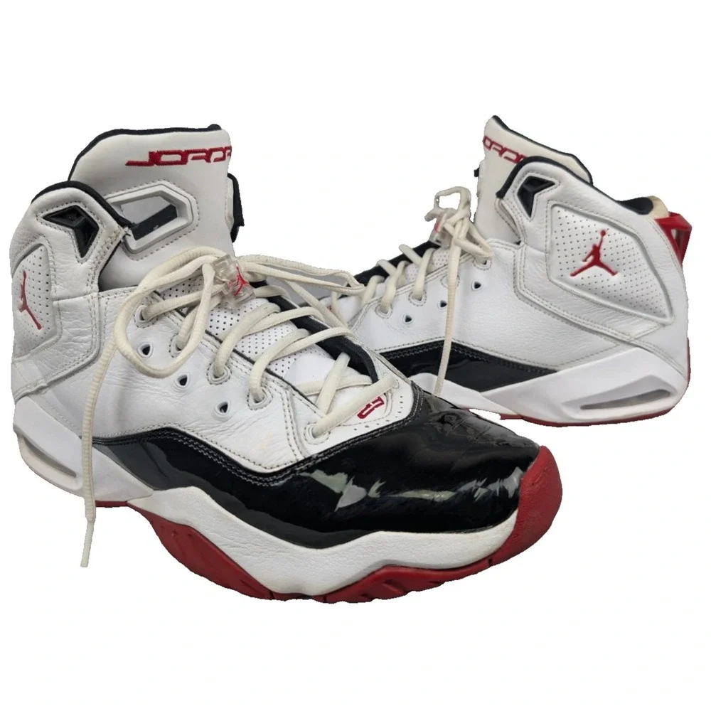 Jordan B'Loyal 315317-160 Mens 11 Sneaker White‎ University Red Basketball Shoes